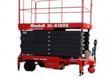 Piattaforme aeree verticali a pantografo su ruote Mantall XE-A180S