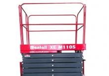 Piattaforme aeree verticali a pantografo su ruote Mantall XE-M95S