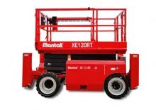 Piattaforme aeree verticali a pantografo su ruote Mantall XE140RT
