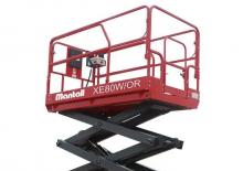 Piattaforme aeree verticali a pantografo su ruote Mantall XE140W/OR