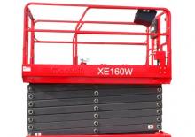 Piattaforme aeree verticali a pantografo su ruote Mantall XE160W (II)