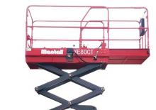 Piattaforme aeree verticali a pantografo su ruote Mantall XE80CT OR