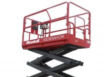 Piattaforme aeree verticali a pantografo su ruote Mantall XE80W/OR