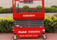 Piattaforme aeree verticali a pantografo su ruote Mantall XEM60MINI