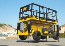 Piattaforme aeree verticali a pantografo su ruote AIRO XL14 RTD