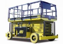 Piattaforme aeree verticali a pantografo su ruote AIRO XL16 E