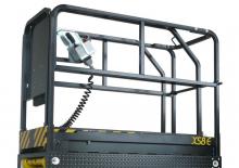 Piattaforme aeree verticali a pantografo su ruote AIRO XS8 E Light