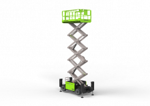 Piattaforme aeree verticali a pantografo su ruote Zoomlion ZS1218RT