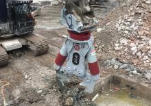 Pinze  idrauliche per calcestruzzo Demarec DCC-40