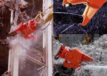 Pinze idrauliche per calcestruzzo ed acciaio Sandvik BC 706
