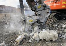 Pinze  idrauliche per calcestruzzo Geith GT40RJ80 