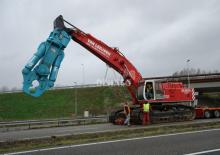 Pinze  idrauliche per calcestruzzo Dehaco MS 140R