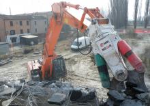 Pinza frantumatrice MBI MS130R