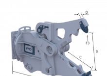 Pinze  idrauliche per calcestruzzo FRD VXM25ERP