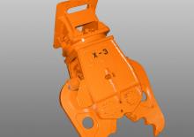Pinze  idrauliche per calcestruzzo NPK X-3A