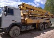 Pompe per calcestruzzo autocarrate Elba AP 9020