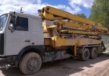 Pompe per calcestruzzo autocarrate Elba AP 9020