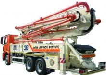 Pompe per calcestruzzo autocarrate Mecbo AUT 38 P7.150