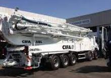 Pompe per calcestruzzo autocarrate CIFA K 58
