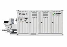 Pompe per calcestruzzo fisse SCHWING-Stetter SP 9500 E Container