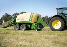Presse per grandi imballaggi + Presse ad alta pressione Krone Big Pack 870 HDP XC