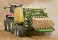 Presse per grandi imballaggi + Presse ad alta pressione Krone Big Pack 890 XC