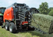 Presse per grandi imballaggi + Presse ad alta pressione Kuhn LSB 890 OC