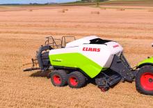 Presse per grandi imballaggi + Presse ad alta pressione Claas Quadrant 3300 RF
