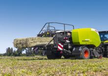 Presse per grandi imballaggi + Presse ad alta pressione Claas Quadrant 4000
