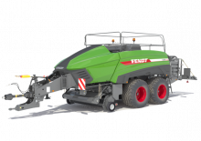 Presse per grandi imballaggi + Presse ad alta pressione Fendt Squadra 1290 DU