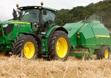 Presse per grandi imballaggi + Presse ad alta pressione John Deere 1424