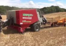 Presse per grandi imballaggi + Presse ad alta pressione Welger D 6006