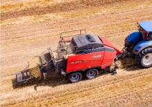 Presse per grandi imballaggi + Presse ad alta pressione Kuhn LSB 1270