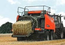 Presse per grandi imballaggi + Presse ad alta pressione Kuhn LSB 1290 D