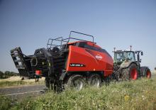 Presse per grandi imballaggi + Presse ad alta pressione Kuhn LSB 1290 ID