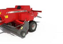 Presse per grandi imballaggi + Presse ad alta pressione Massey Ferguson MF 1840