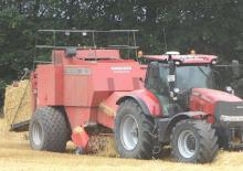 Presse per grandi imballaggi + Presse ad alta pressione Massey Ferguson MF 190