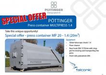 Presse per rifiuti Pöttinger MP 20-1400