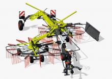 Ranghinatori rotativi Claas Liner 1700