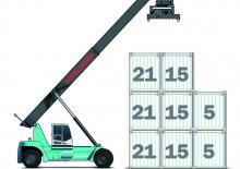 Reach stacker Konecranes SMV 2518 TC 3