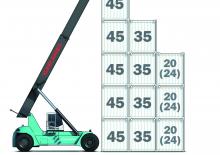 Reach stacker Konecranes SMV 4537 TCX 5
