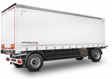 Rimorchi con piattaforma per teloni Schwarzmüller 2-axle sliding tarpaulin platform trailer