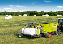 Rotopresse Claas Rollant 375 RC Uniwrap