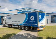 Semirimorchio piattaforma telone Krone SDP 27 elB4-CS