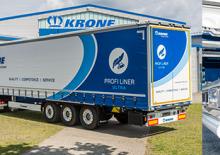 Semirimorchio piattaforma telone Krone SDP 27 eLUB-CS