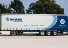 Semirimorchio piattaforma telone Krone SDP 27 eLUBP-CS
