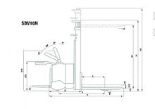 Stoccatori per pallet uomo in piedi Mitsubishi SBV 12 NI