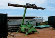 Sollevatori telescopici con torretta girevole Merlo Roto 50.10 S