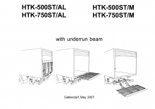Sponde di carico AHT HTK 750 ST/M