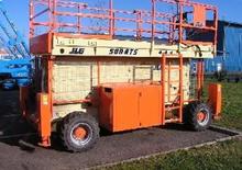 Piattaforme aeree verticali a pantografo su ruote JLG 500 RTS